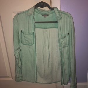 Mint green long sleeve